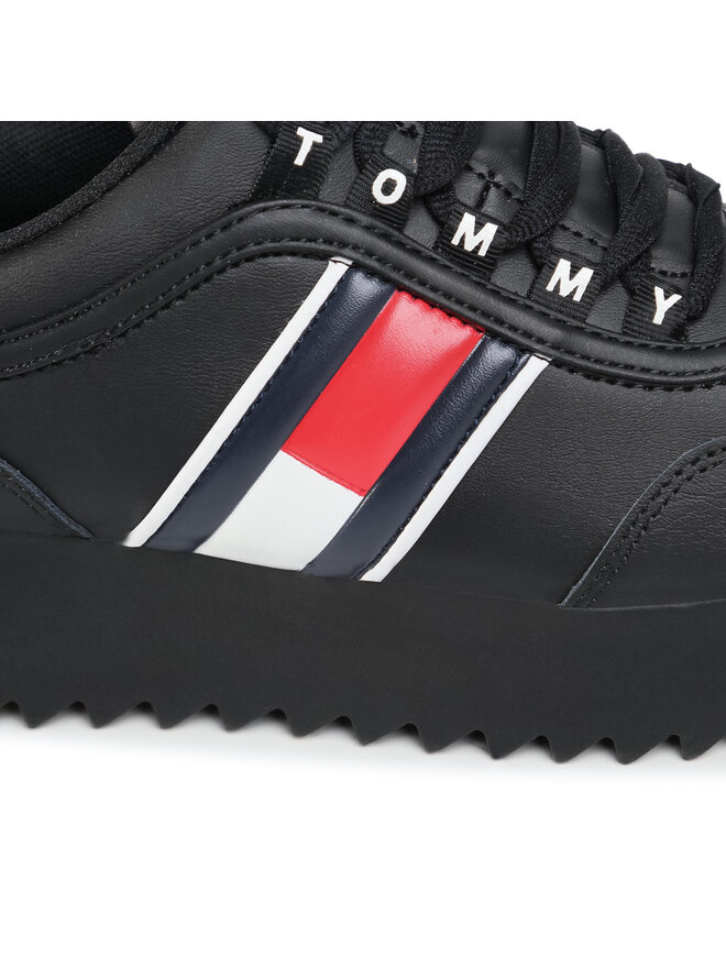 Sneakers Tommy Jeans High Cleated Tommy Jeans Sneaker EN0EN00948 Schwarz eschuhe.at