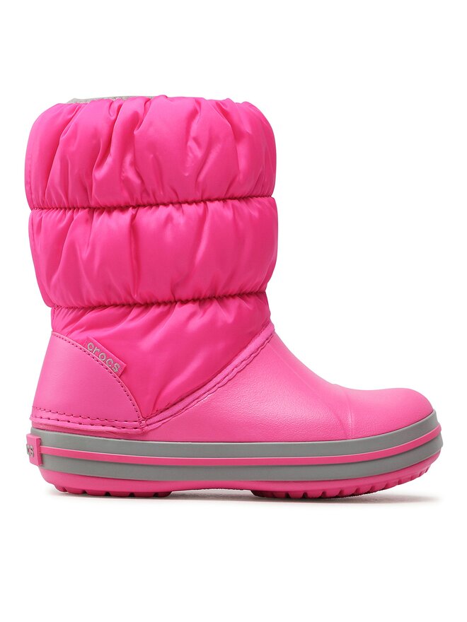 Crocs Schneeschuhe Crocs Winter Puff Boot Kids 14613-6TR Rosa