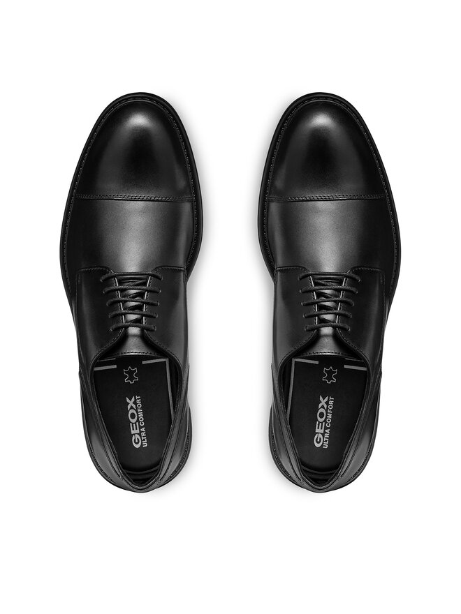 Geox Półbuty Geox U Walk Pleasure U46CGF 00043 C9999 Czarny