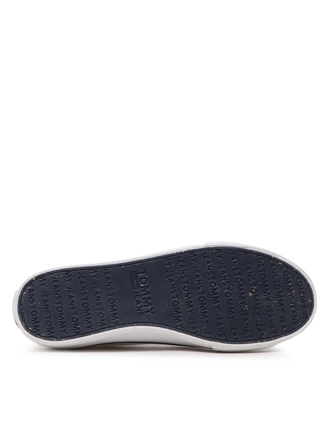 Tommy Jeans Tenisky Tommy Jeans Skate Canvas Ess EM0EM01175 Bílá