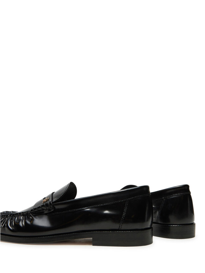 Tommy Hilfiger Mokassins Tommy Hilfiger Loafer Abrasivato Leather FW0FW08617 Schwarz