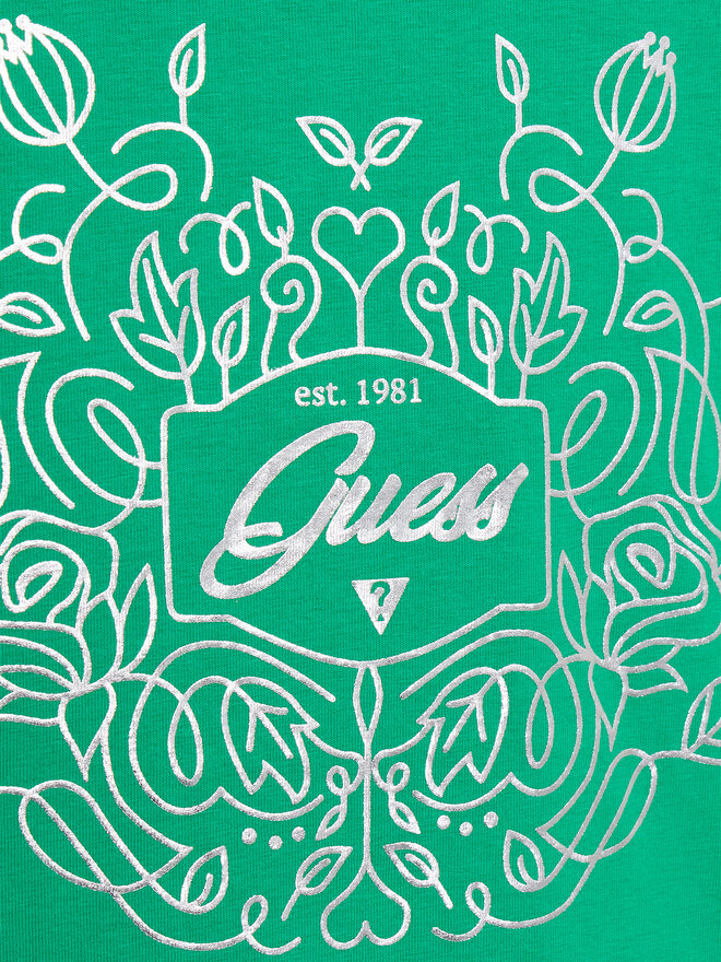 Guess Guess Camiseta J3GI20 K6YW1 Verde Regular Fit