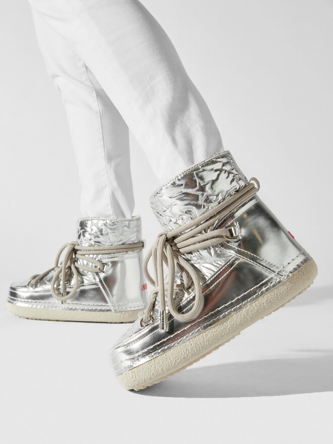 Inuikii Botas de nieve Inuikii Bomber Star 75101-068 Plata
