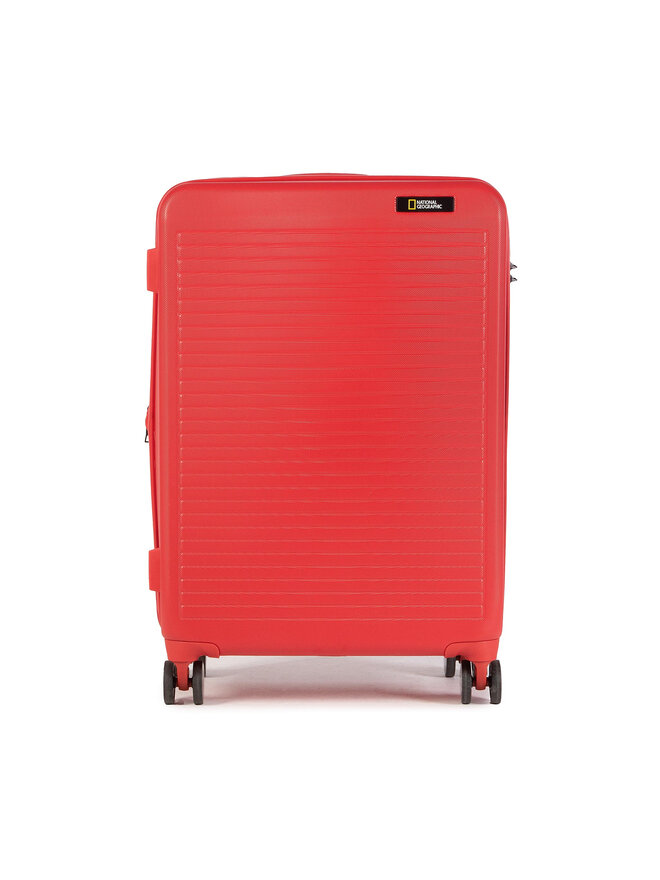 National Geographic Μεσαία Βαλίτσα National Geographic Pulse N171HA.60.35 Κόκκινο
