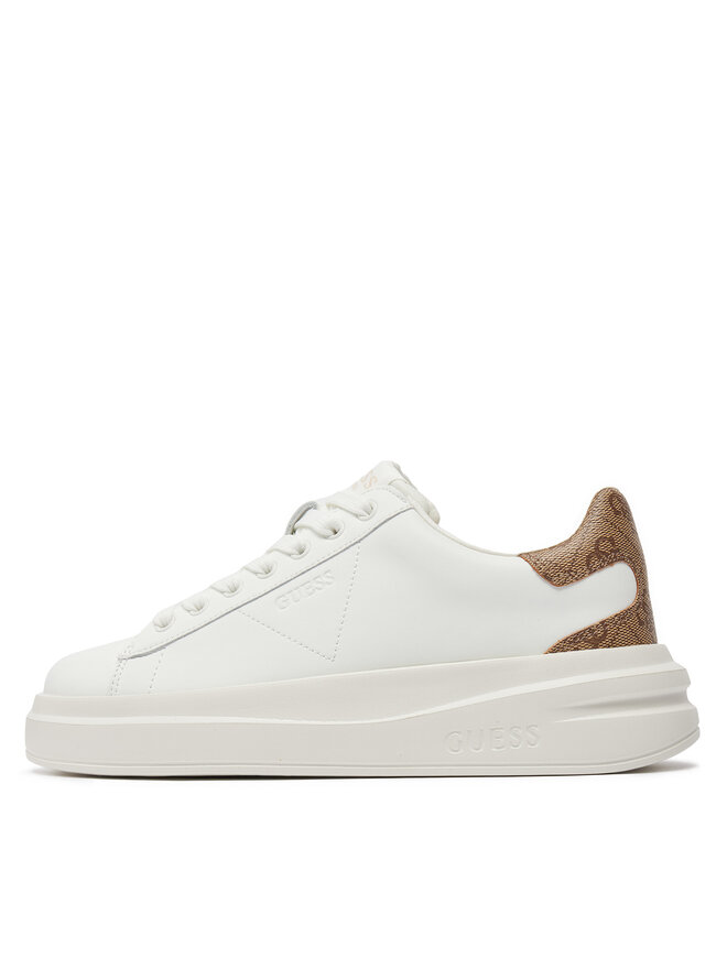 Guess Sneakersy Guess FLJELB FAL12 Bílá