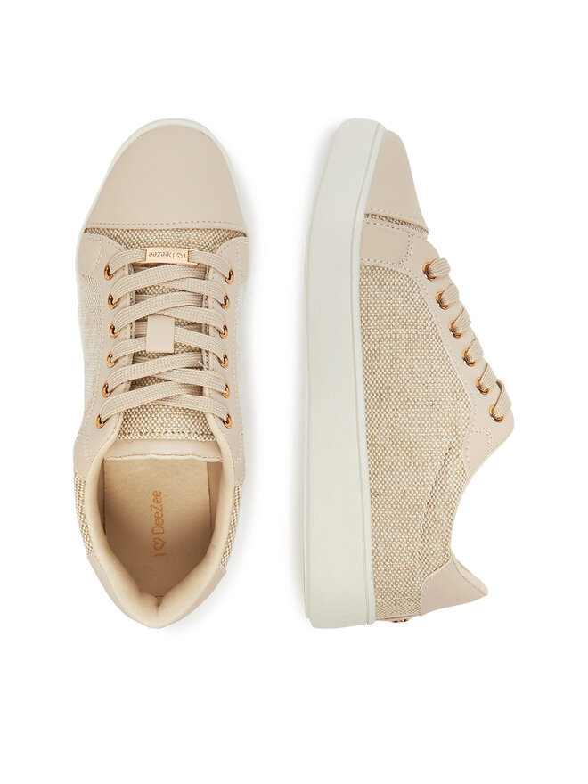 DeeZee Sneakersy DeeZee AM25242 Beżowy
