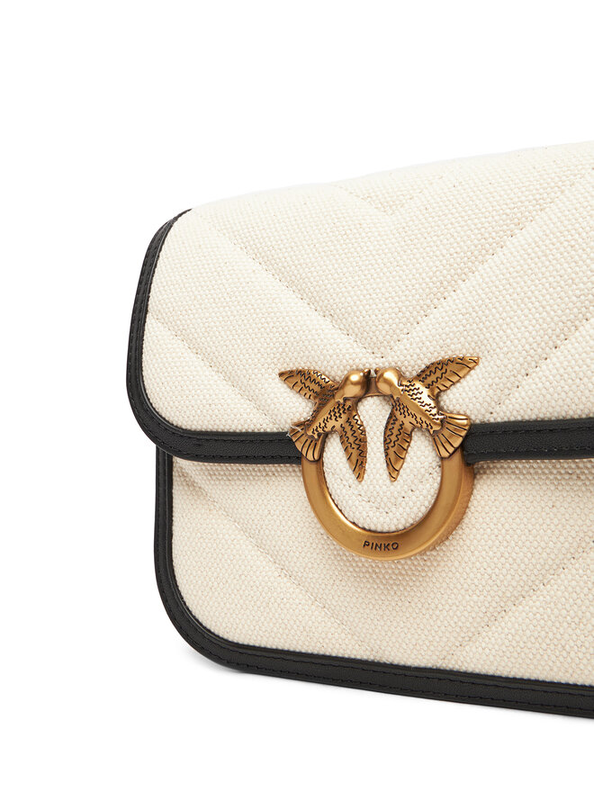 PINKO Torebka PINKO Love Box Bag Fl Mini PE 25 PLTT 104297 A2C7 Beżowy