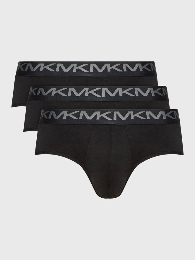 Michael Kors Michael Kors Pack de 3 slips 6BR1L10033 Negro