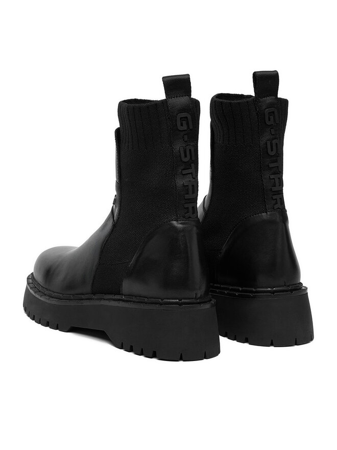 G-Star Raw Kotníková obuv s elastickým prvkem G-Star Raw EO-DEMET Černá