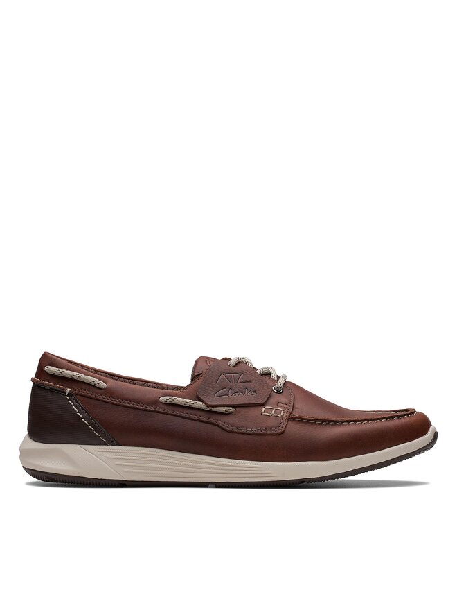 Clarks Polobotky Clarks ATL Sail Go 26170334 Hnědá