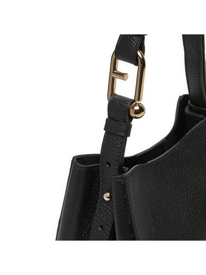 Furla Дамска чанта Furla Nuvola Bucket Bag Mini WB01373-HSF000-O6000 Черен