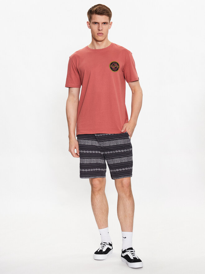 Quiksilver Quiksilver Marškinėliai Core Bubble EQYZT07232 Oranžinė Regular Fit