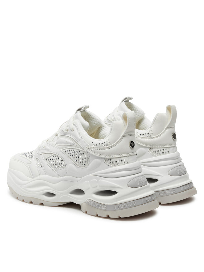 Buffalo Sneakersy Buffalo Triplet Glam BN16361961 Biały