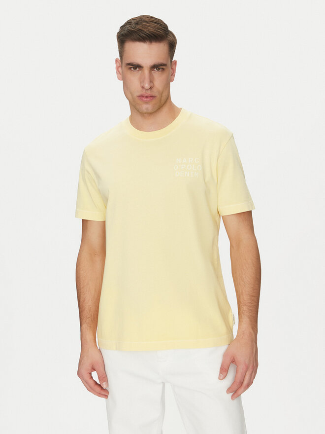 Marc O'Polo Denim Marc O'Polo Denim T-Shirt 500 0006 040 Gelb Relaxed Fit