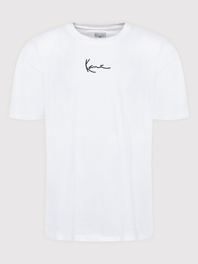 Karl Kani Karl Kani T-Shirt Small Signature 6060585 Λευκό Regular Fit