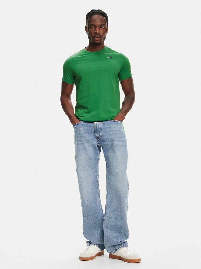 Robe di Kappa Robe di Kappa Camiseta Luc 611187W Verde Regular Fit