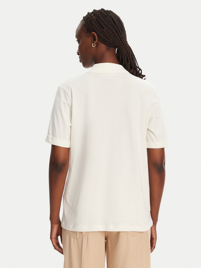 Liu Jo Sport Liu Jo Sport Marškinėliai TA5187 J6308 Balta Relaxed Fit