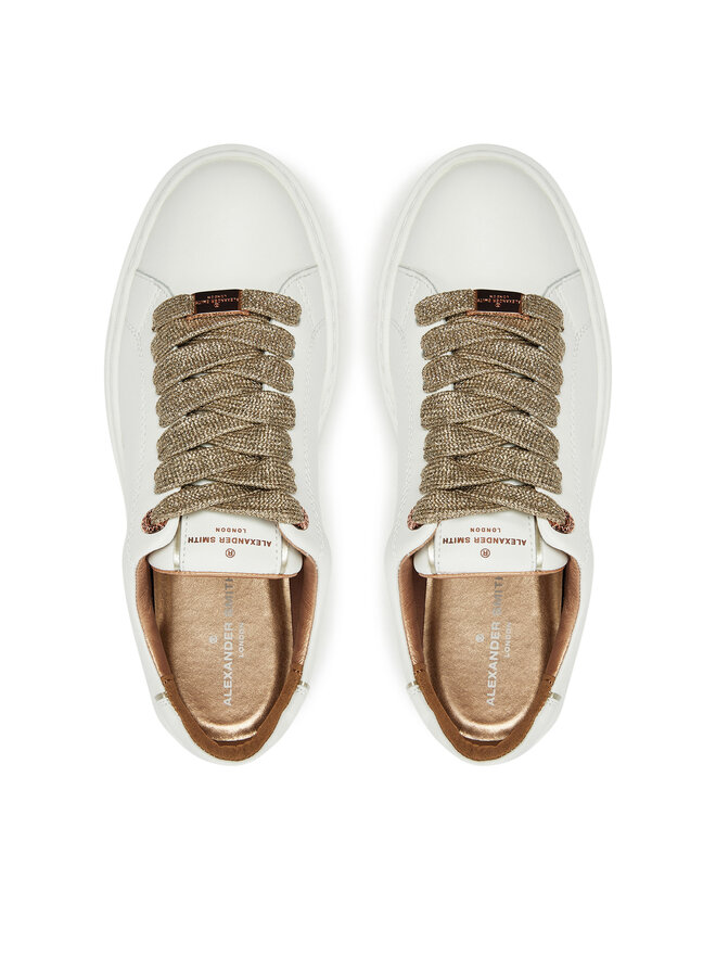 Alexander Smith Sneakersy Alexander Smith London High ALBBLHW 8405 Biały