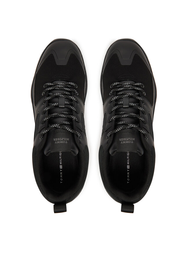 Tommy Hilfiger Sneakers Tommy Hilfiger Vibram Low Runner Tech FM0FM05657 Schwarz