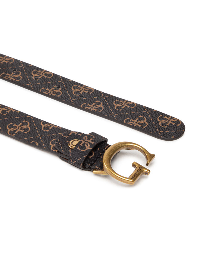 Guess Dámský pásek Guess Izzy Belts BW7715 VIN30 Hnědá