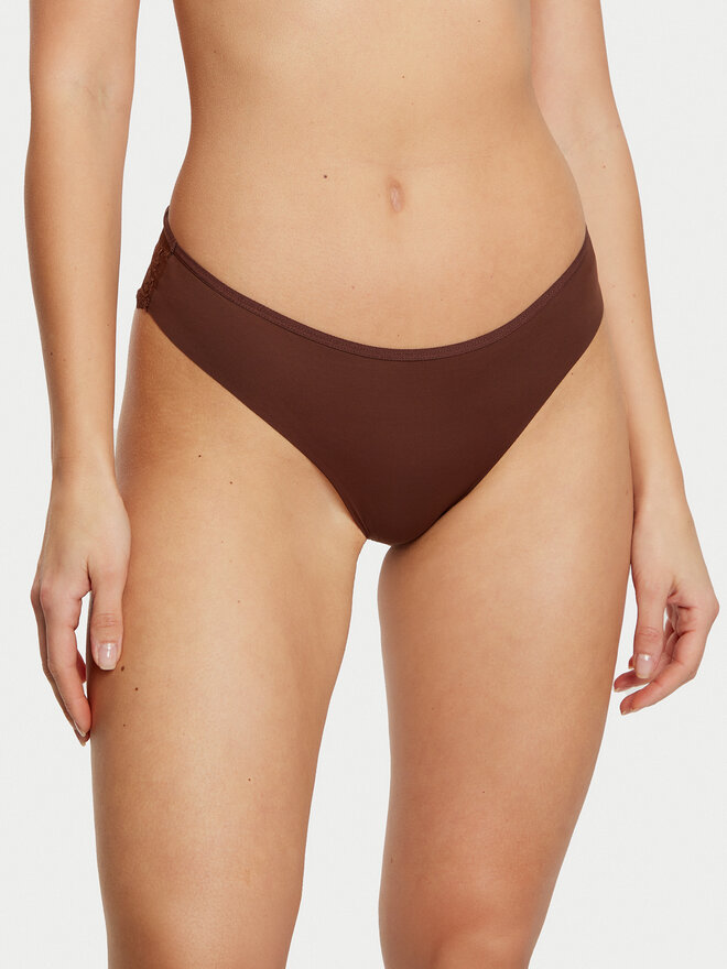Hunkemöller Hunkemöller Σετ 3 τεμάχια στρίνγκ Chicory 206432 Έγχρωμο