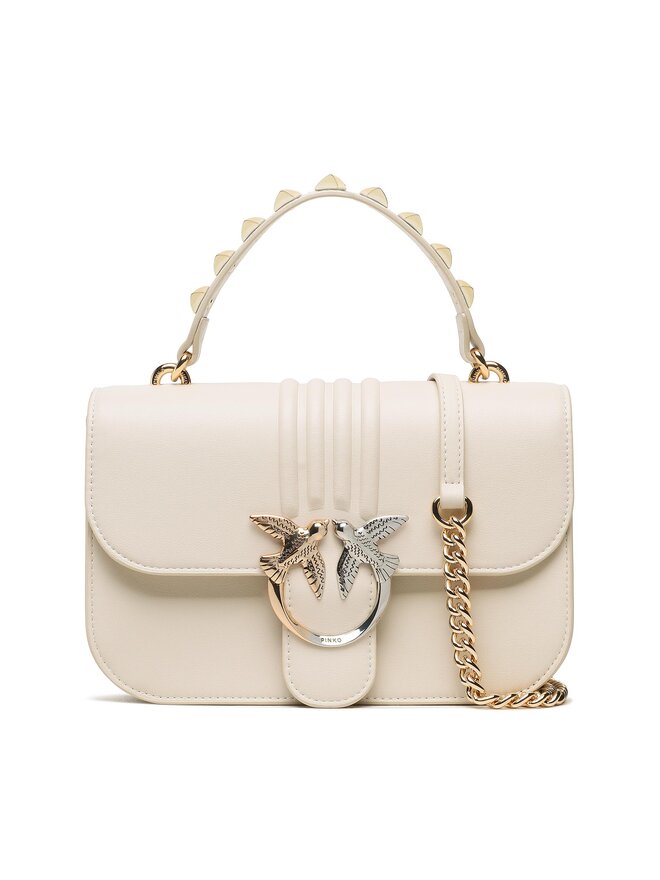 PINKO Ročna torba Pinko Love Bell Classic H PE 23 PLTT 100619 A0O1 Écru