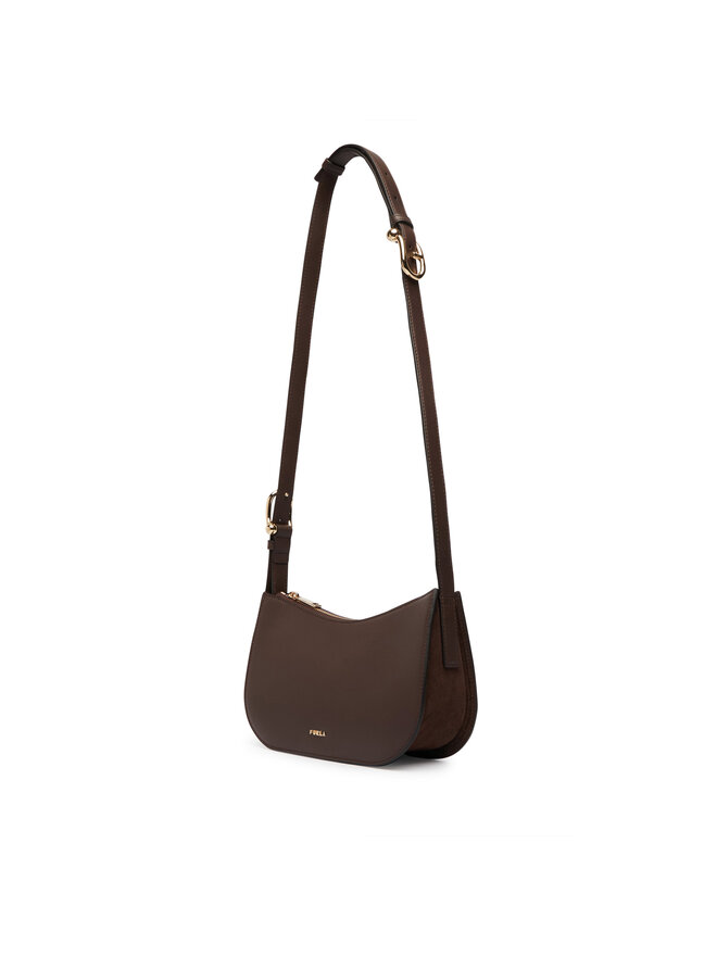 Furla Handtasche Furla Sara Small WB02138 BX3158 3244S Dunkelbraun