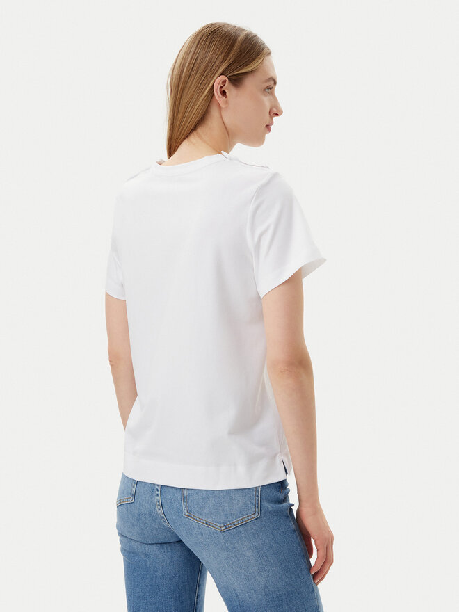 JOOP! JOOP! Majica 58 252JE58Tama 30046206 Bela Regular Fit