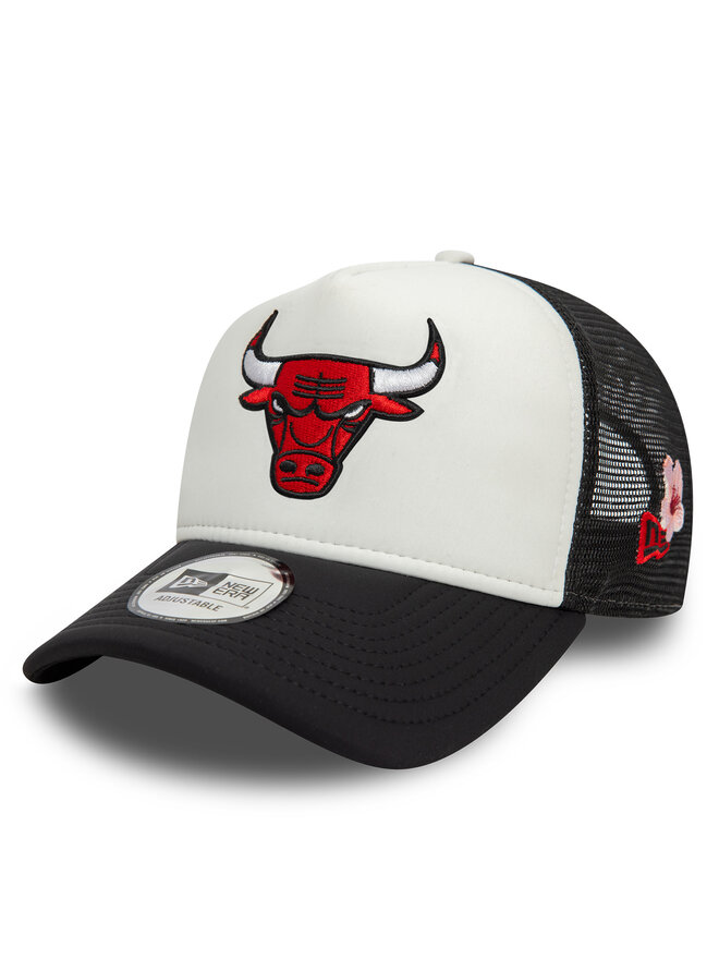 New Era Czapka z daszkiem New Era Chicago Bulls Nba Flower 9Forty 60595281 Biały