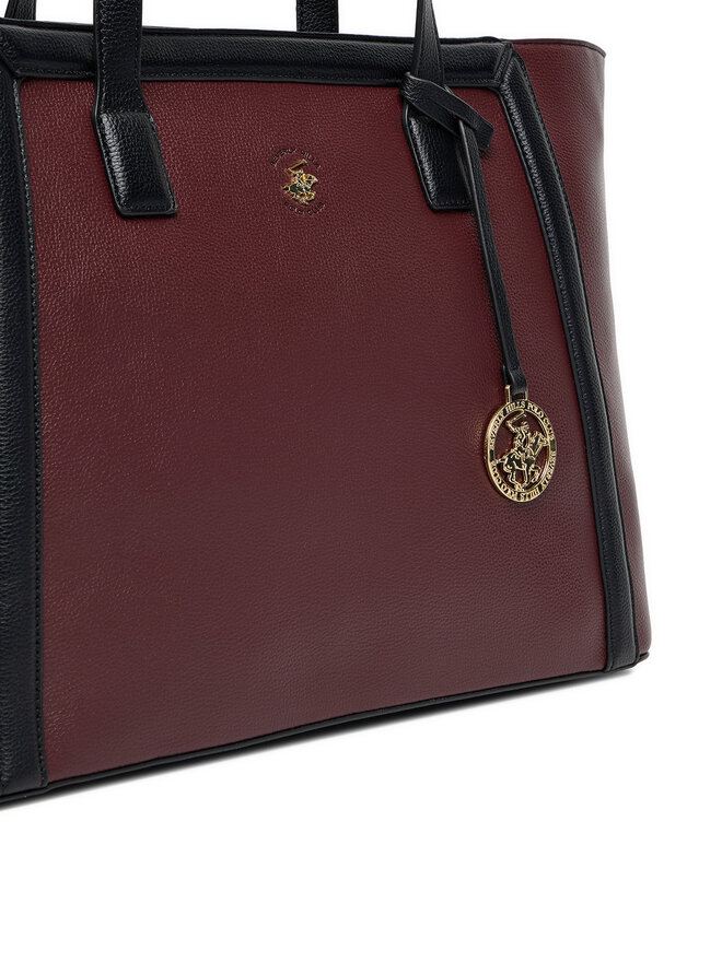 Beverly Hills Polo Club Handtasche Beverly Hills Polo Club CEO-BHPC-L-007-08 Dunkelrot
