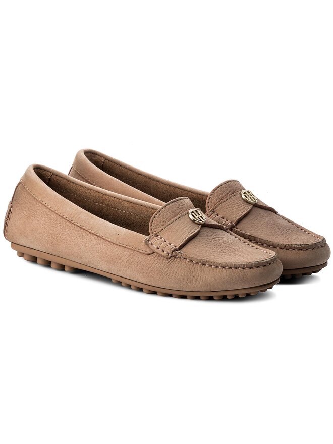 Tommy Hilfiger Мокасини Tommy Hilfiger Moccasin With Chain Detail FW0FW02783 Розов