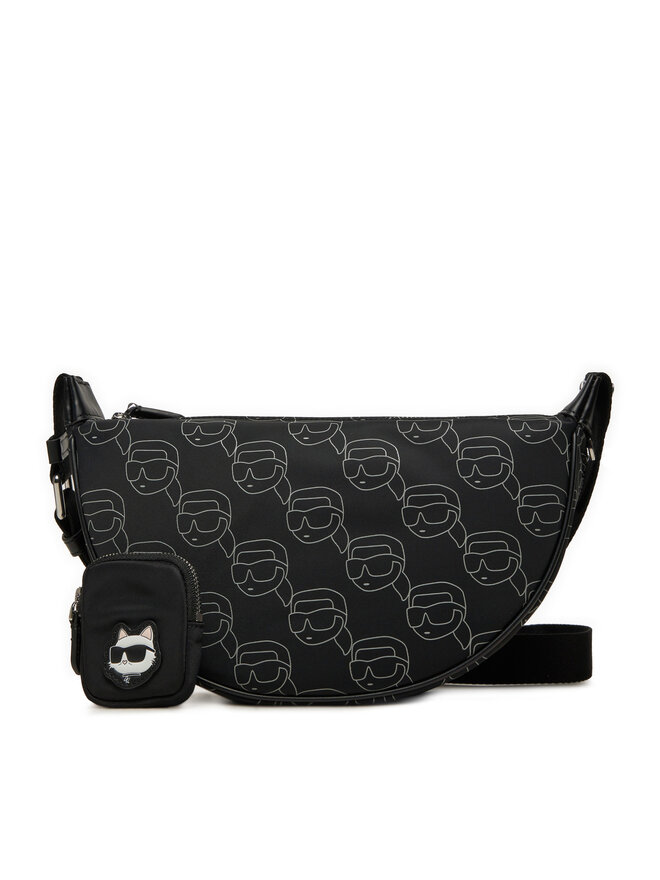 KARL LAGERFELD Kabelka KARL LAGERFELD A1W30386 Černá