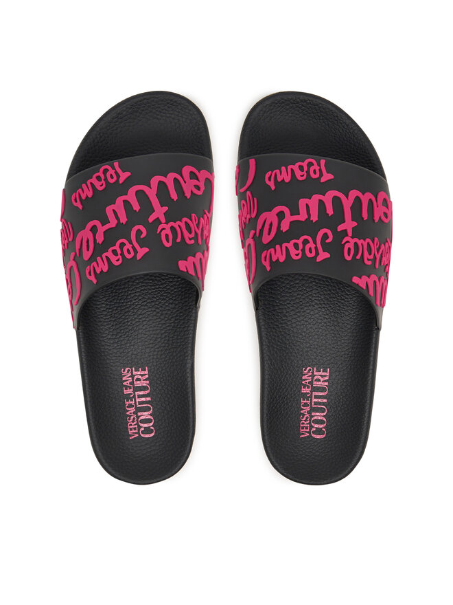 Versace Jeans Couture Шльопанці Versace Jeans Couture 79VA3SQ1 Чорний