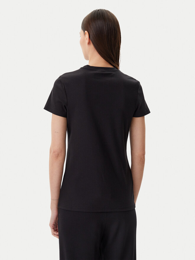 Puma Puma Marškinėliai Ess Elevated 685021 Juoda Slim Fit