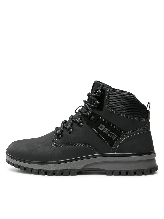 Big Star Shoes Trapper stila apavi Big Star Shoes MM174019 Melns