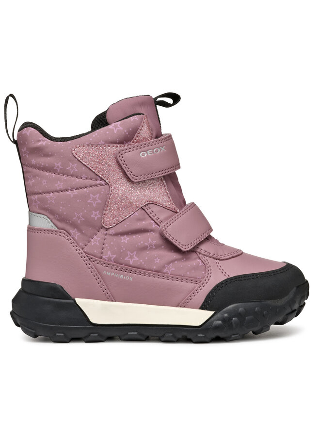 Geox Μπότες Χιονιού Geox J Trekkyup Girl B Ab J46M7C 0MNBC C8006 D Ροζ