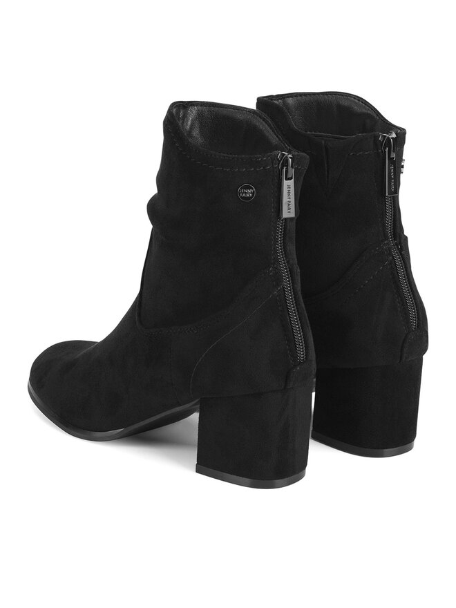 JENNY Botki JENNY WYL3987-1 Czarny