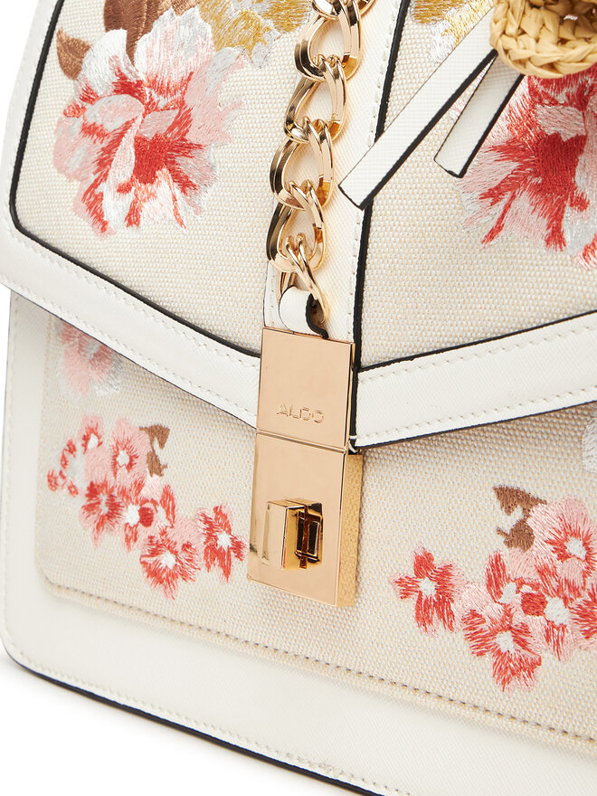 Aldo Handtasche Aldo Caiillaa 14030803 Écru