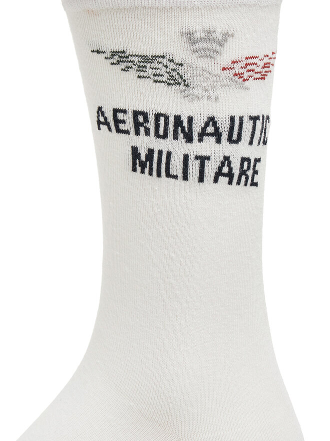Aeronautica Militare Hosszú férfi zokni Aeronautica Militare 251CZ010L499 Fehér