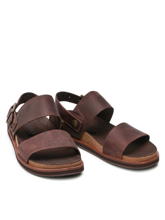 Timberland Sandały Timberland Amalfi Vibes 2Band Sandal TB0A419HV131 Brązowy