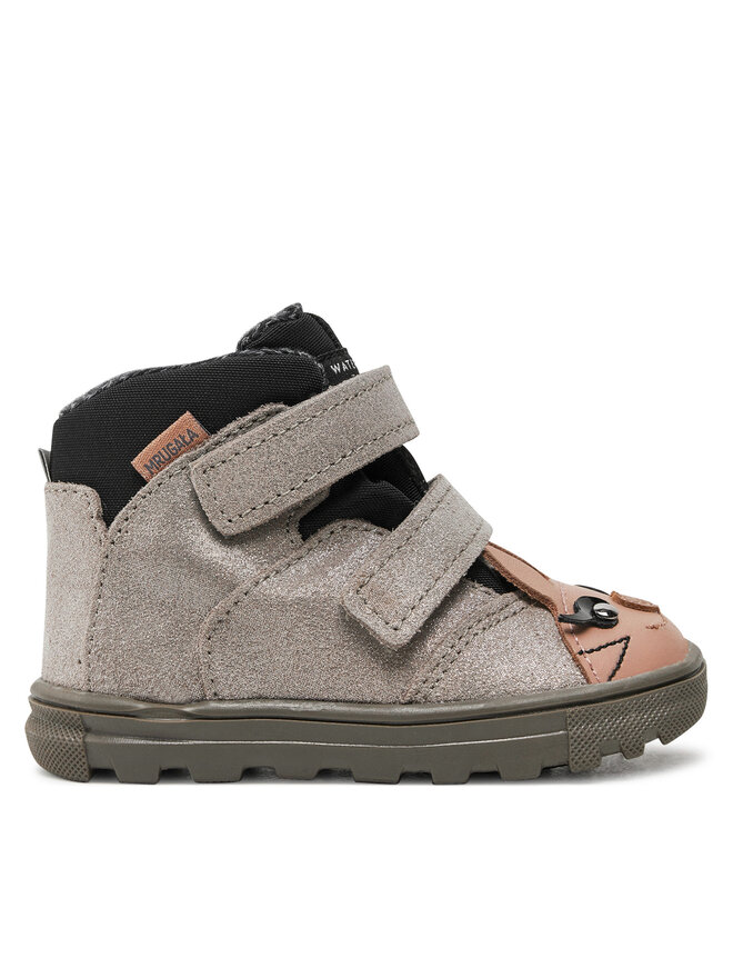 Mrugała Schnürschuhe Mrugała ANDY 6180/4-84 Silberfarben