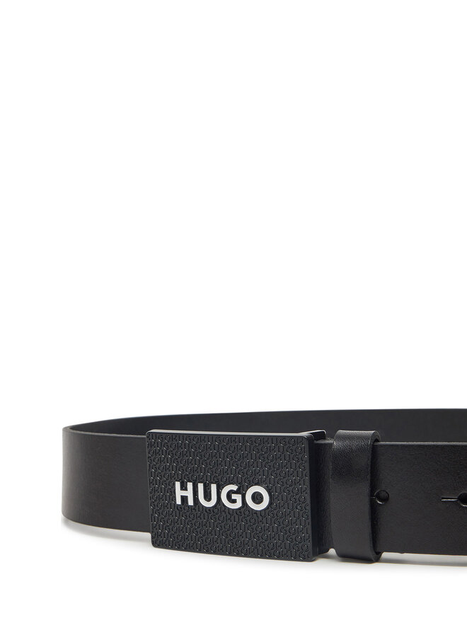 HUGO Pánsky opasok HUGO 50536879 Čierna