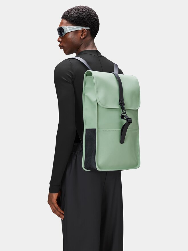 Rains Σακίδιο Rains Backpack W3 13000 Πράσινο