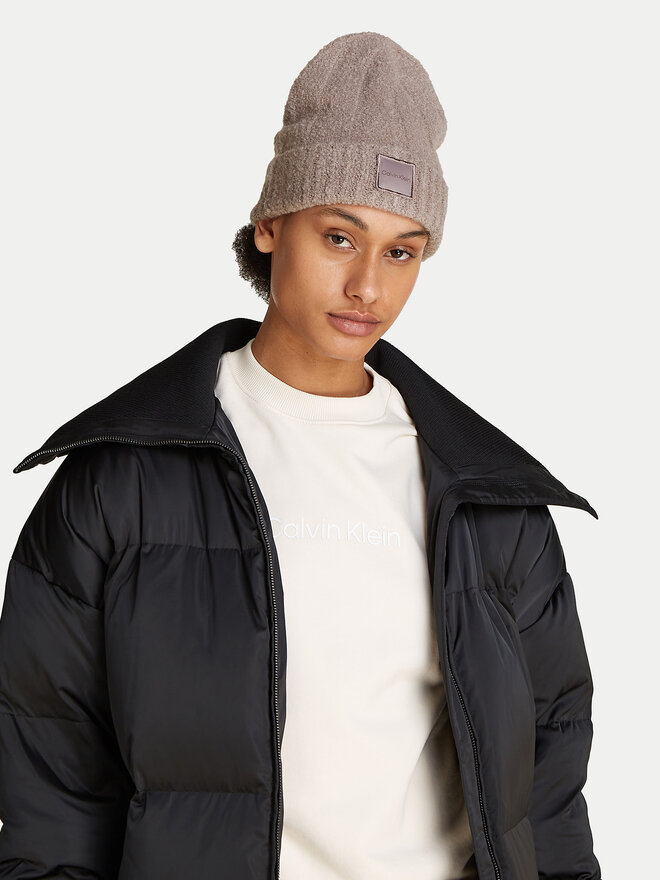 Calvin Klein Gorro Calvin Klein Modern Patch Chunky K60K612596 Beis