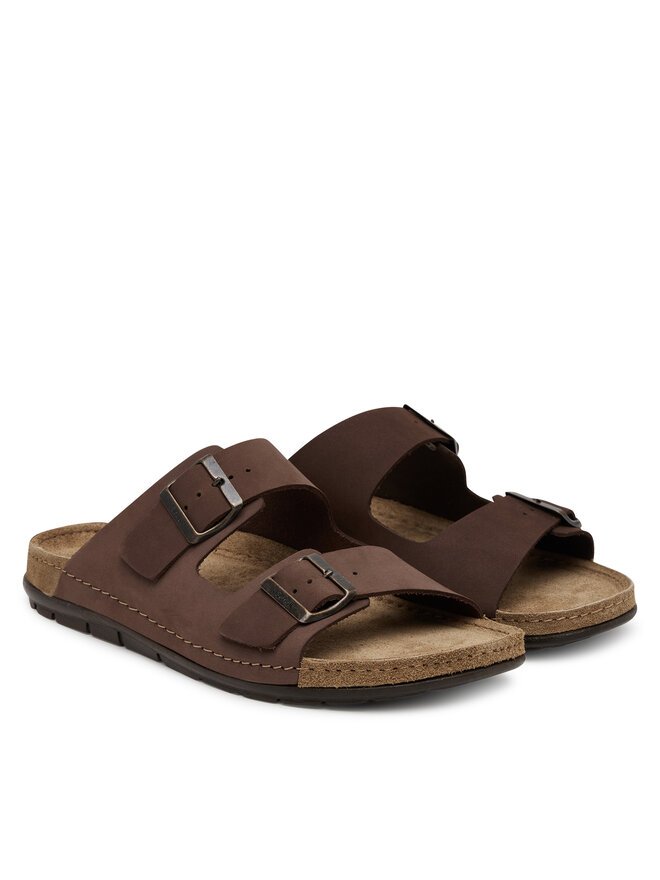Scholl Παντόφλες Scholl MF31290 Καφέ