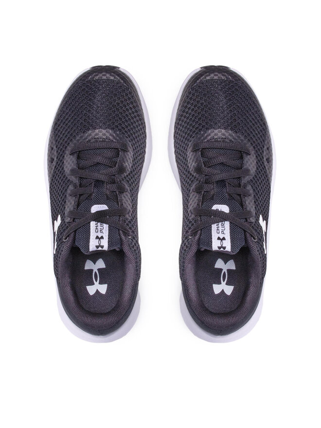 Under Armour Skriešanas apavi Under Armour Ua Bgs Charged Pursuit 3 3024987-001 Melns