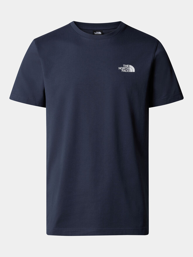 The North Face The North Face Marškinėliai Simple Dome NF0A87NG Tamsiai mėlyna Regular Fit