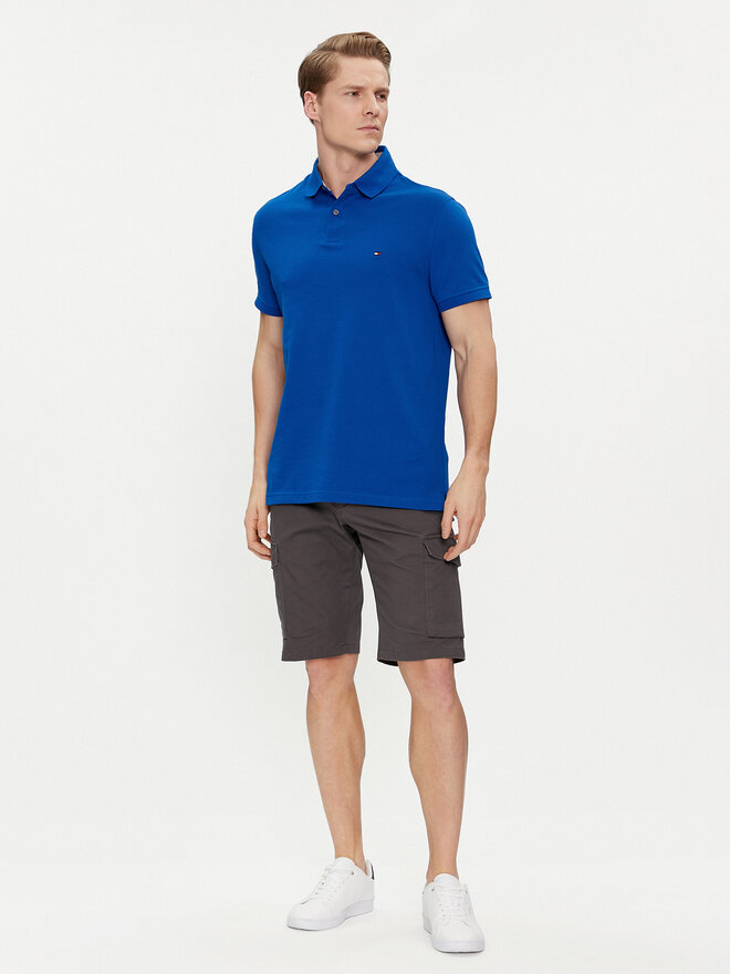 Tommy Hilfiger Tommy Hilfiger Polo marškinėliai 1985 MW0MW17770 Mėlyna Regular Fit