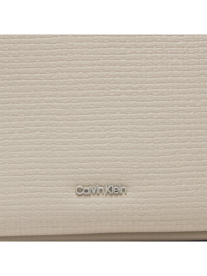 Calvin Klein Jeans Сумка Calvin Klein Jeans Ck Refine Small Tote Braid K60K612337 Сірий