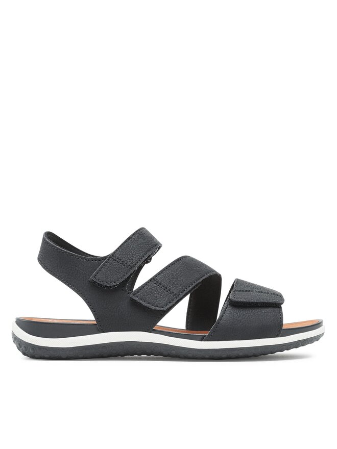 Geox Σανδάλια Geox D Sandal Vega D35R6A000EKC9999 Μαύρο